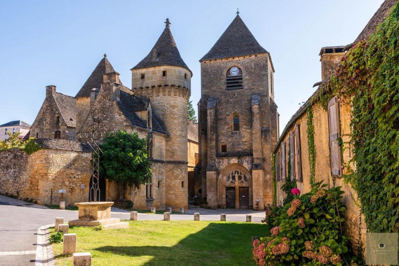 La Vieille Ferme: Superbe Complexe De 3 Gites En Pierre Avec Piscine Au Coeur Du Perigord Noir Saint-Genies Luaran gambar