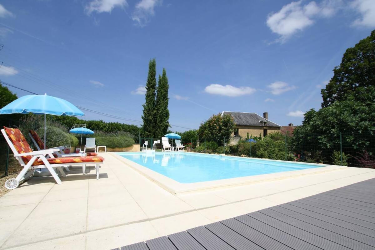La Vieille Ferme: Superbe Complexe De 3 Gites En Pierre Avec Piscine Au Coeur Du Perigord Noir Saint-Genies Luaran gambar
